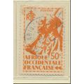 French West Africa Stamp Scott #20, Used