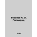 Toropov S. A. Piranesi. In Russian /Toropov S. ...