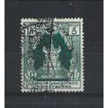 Burma.SG110 1r Lion Throne (Green).Fine Used.Ju...