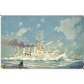 Naval SMS VICTORIA LUISE Tuck Oilette Postcard ...