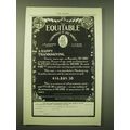1902 Equitable Insurance Ad - A happy thanksgiving