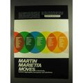1972 Martin Marietta Ad - Moves