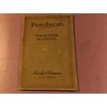 1925 Fordson tractor owners manual .. steel whe...