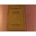 1925 Fordson tractor owners manual .. steel whe...