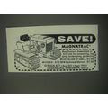 1991 Struck-Kit Magnatrac Crawler Ad - Save! Magnatrac