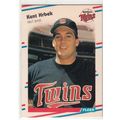 1988 Fleer Kent Hrbek baseball card #13– Twins
