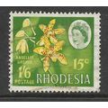 RHODSIA 1968 1/6d / 15c ANSELLIA ORCHID SG 410 ...