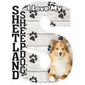 I Love My Shetland Sheepdog Fridge Magnet
