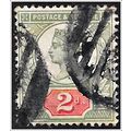 1887 -1892 Queen Victoria Jubilee - 2d yellowis...