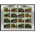 Caribic WWF Crocodile Sheetlet of 4 sets 2003 M...