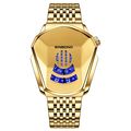 BINBOND Locomotive Concept Steel Belt Watch Men...