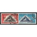1953 SG 144/145 - #2 fine used (o)