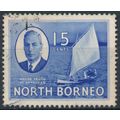 KGVI: 15c - North Borneo 1950 - FH - SG 363
