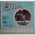 1981 programme Manchester City v. Swansea City
