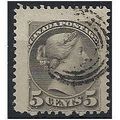 Canada 1889 SG106 5c Brownish Grey Fine Used .. .