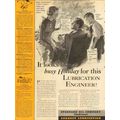 standard oil company 1936 busy holiday lubricat...