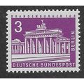 BERLIN -1956 M/M 3pf 'BERLIN BUILDINGS SERIES' ...