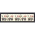 2258 13c Police Wagon Very Fine MNH Dry Gum PNC...