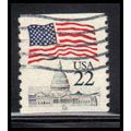 Used 2115a 22c U.S. Flag Very Fine CNS 12 PA6963