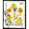 Norway 1993 Butterfly 3,50Kr Used Stamp