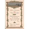 Antique PC 1914 - Merry Christmas and a Happy N...