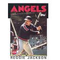 1986 Topps baseball Reggie Jackson card #700 - ...