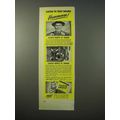 1951 Casite Treatment Ad - Listen to that Engine Hummm!