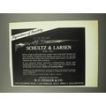 1968 Schultz & Larsen Rifle Ad - Signature of Quality