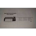 1970 Xerox Telecopier Ad - New York to Los Angeles