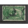 UNITED STATES AMERICA 1898 SG291 1c DEEP YELL G...