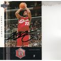 LeBRON JAMES ROOKIE 2004 AUTOGRAPHED CLEVELAND ...