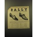 1960 Bally Shoes Advertisement - Merano and Barini
