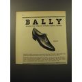 1960 Bally Porto Shoes Ad - Bally shoes that create international trends
