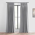 Half Price Drapes-Faux Silk Curtain-25"W x 96"L...