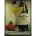 1960 Great Western Champagne Ad - The great champagne for over a century