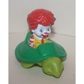 2006 McDonalds Under 3 Toy Baby Ronald on Turtle
