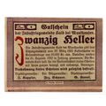 1920 Austria Mauthausen Notgeld 20 Heller Note ...