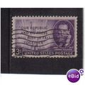 1947 USA joseph pulitzer 3c violet F/U SG 943