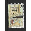 GIBRALTAR 1990 EUROPA 22p INTERIOR GENERAL POST...