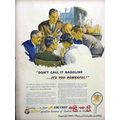 TEXACO 1944 WW2 FIRE SKY CHIEF gasoline vintage ad