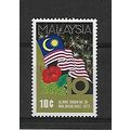 Malaysia.SG105 10c Fireworks,National Flag and ...
