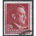 SG 430: 24 g. lake Definitive Stamp: Adolf Hitler.