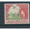 basutoland stamps sg72 possibly pale yellow gre...