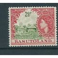 basutoland stamps sg72 possibly pale yellow gre...