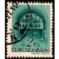 Hungary 1939 The Church 2f Used Stamp Crown.