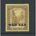 Bahamas stamps sg100 war tax sg 100 hm 1919