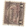 PRECANCEL-T&T ILL, CHICAGO 245 ON $1 P11