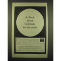 1902 Burlington Route Railroad Ad - A book abou...
