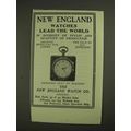 1903 The New England Watch Co. Ad