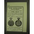 1903 The New England Elf Watch Ad - Perfect Wat...